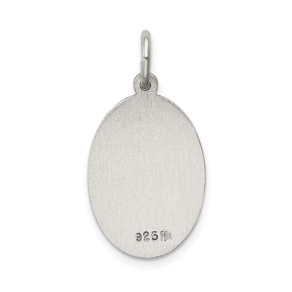 Sterlingsilber Antikisiert Infant Of Prague Medaille
