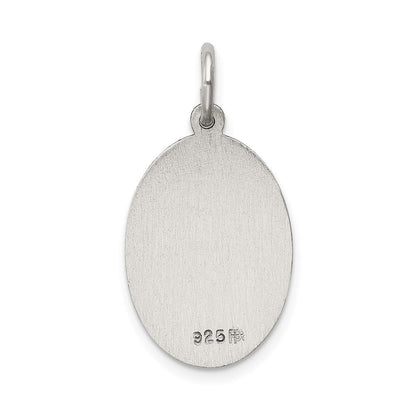 Sterlingsilber Antikisiert Infant Of Prague Medaille