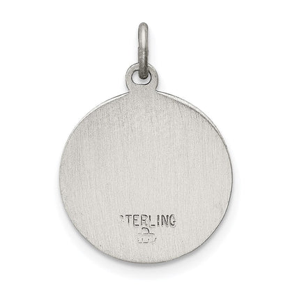 Sterlingsilber Antikisiert Infant Of Prague Medaille