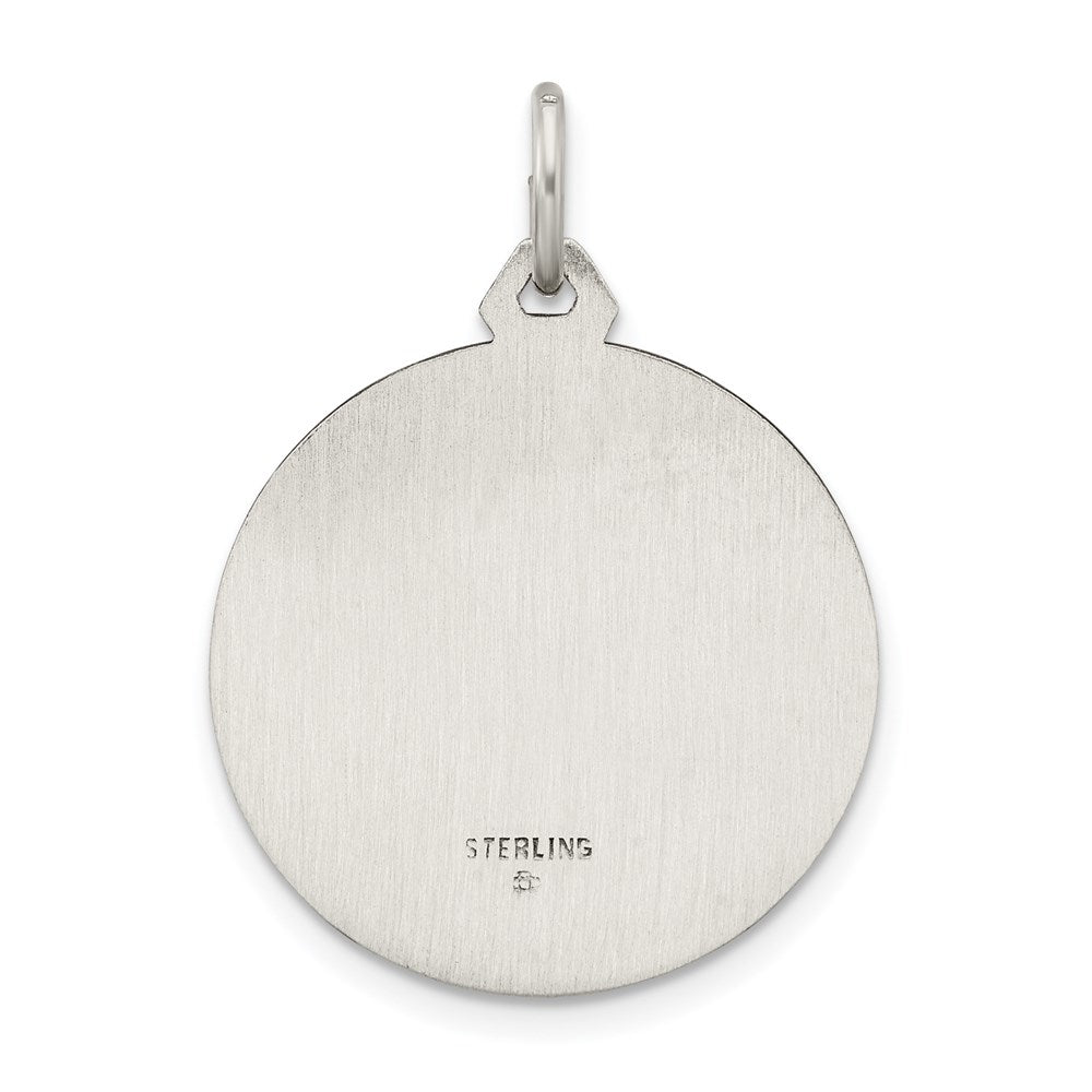 Sterlingsilber Antikisiert Ecce Homo Medaille