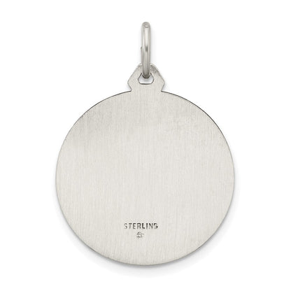 Sterlingsilber Antikisiert Ecce Homo Medaille