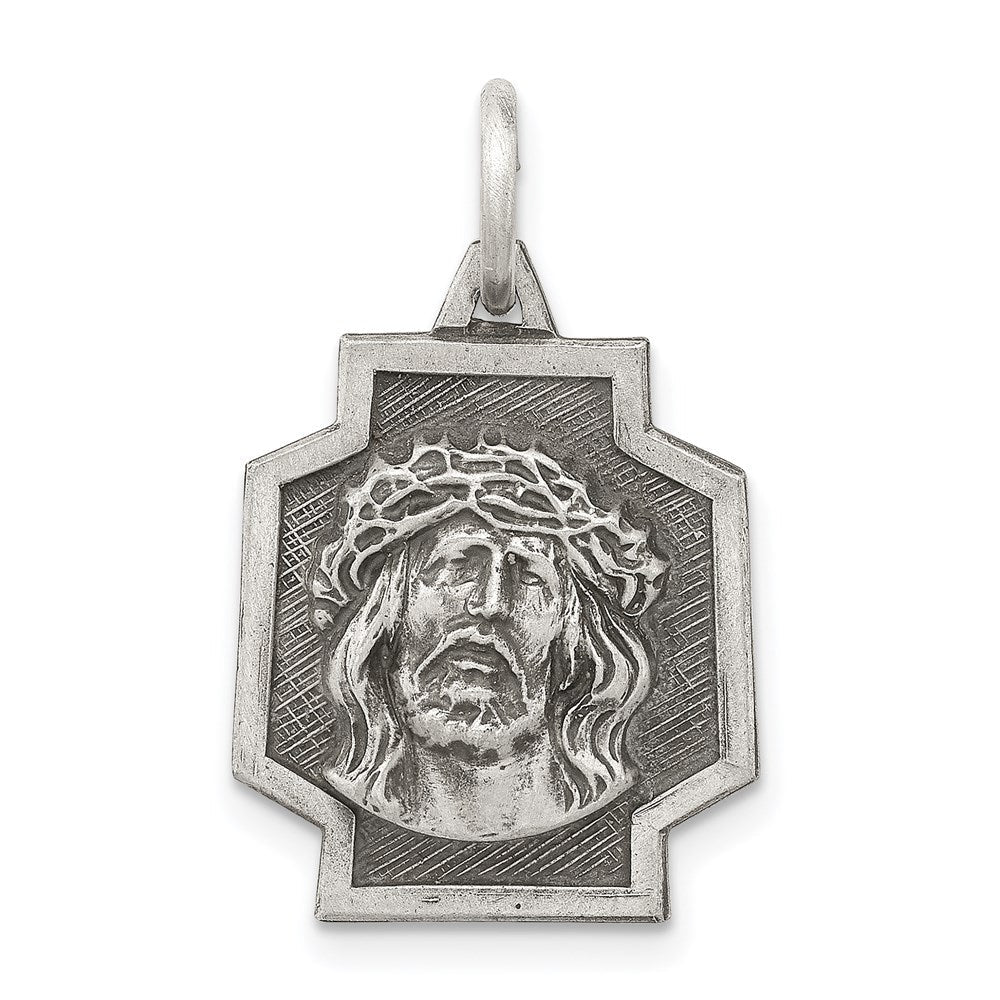 Sterlingsilber Antikisiert Ecce Homo Charm