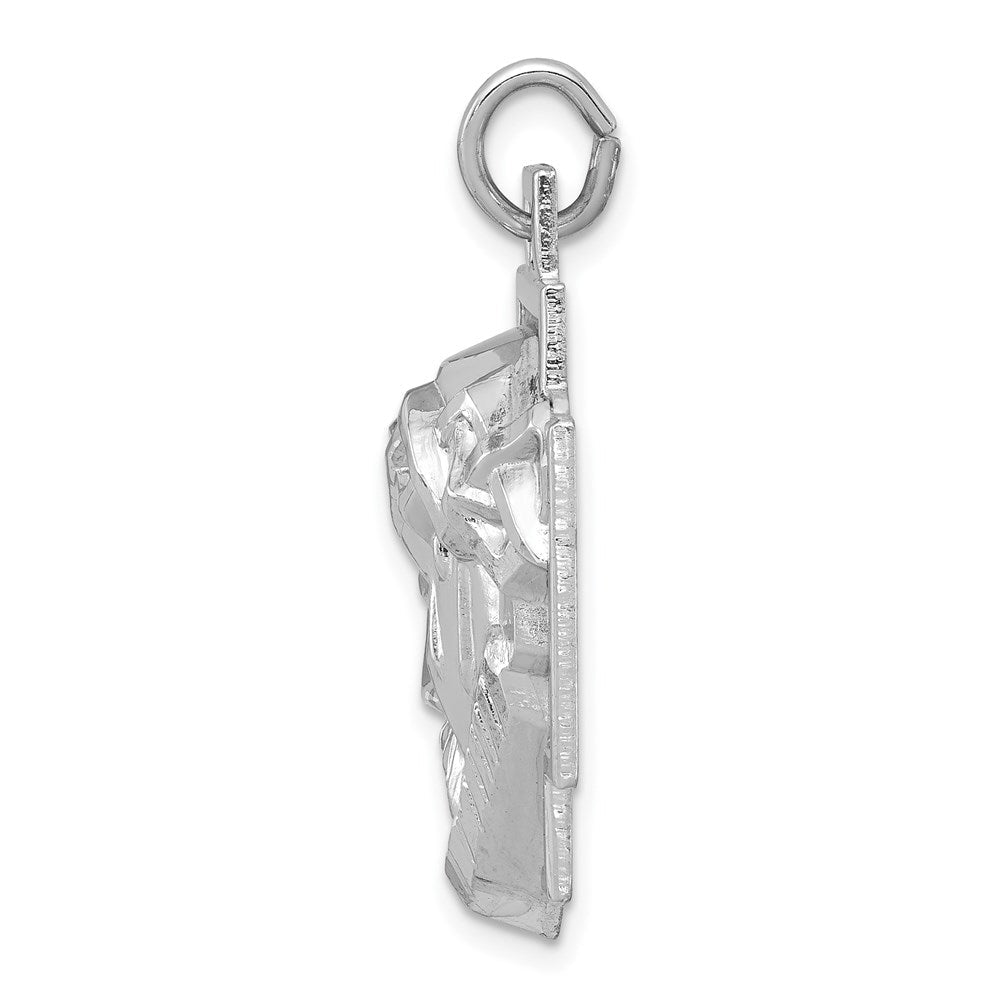 Sterlingsilber Rhodiniert Ecce Homo Charm