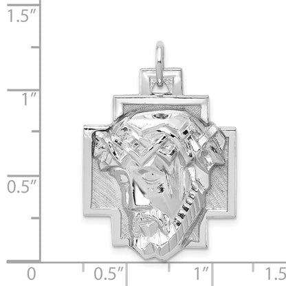 Sterlingsilber Rhodiniert Ecce Homo Charm