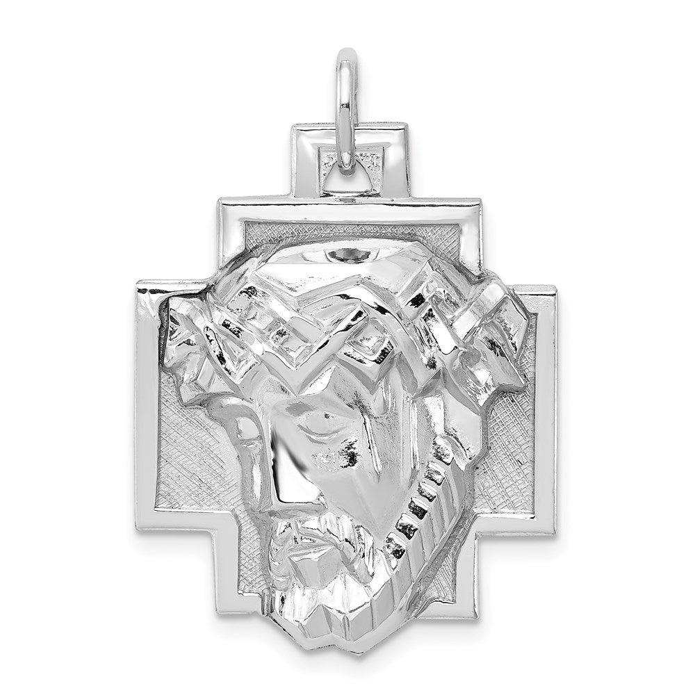 Sterlingsilber Rhodiniert Ecce Homo Charm