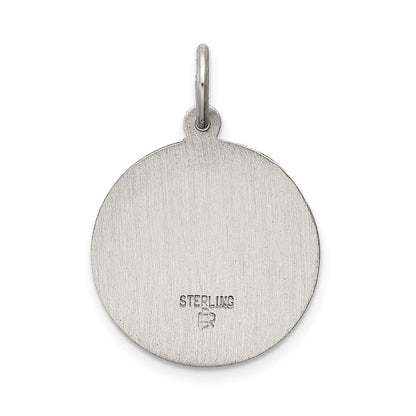 Sterlingsilber Antikisiert Jesus Have Mercy Medaille
