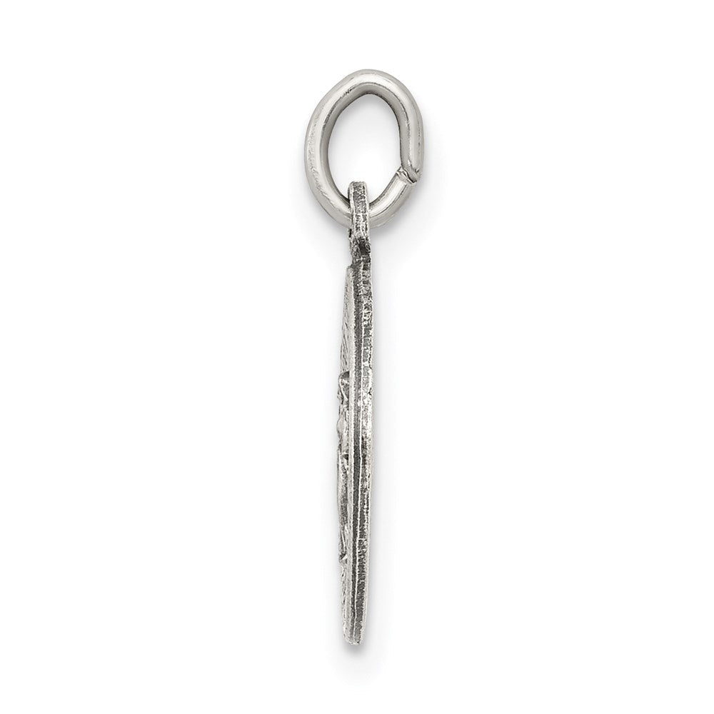 Sterlingsilber Antikisiert Wundertätig Medaille