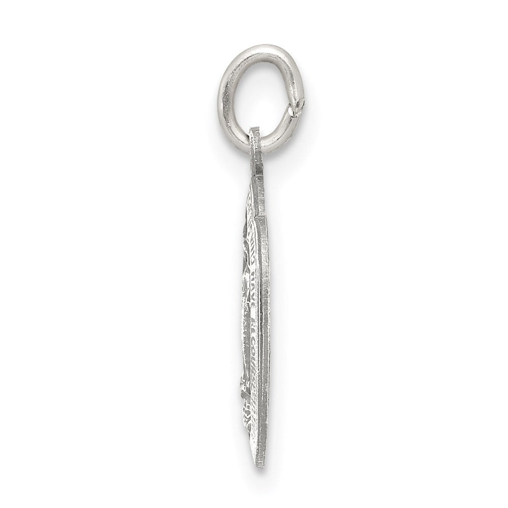 Sterlingsilber Antikisiert Wundertätig Medaille