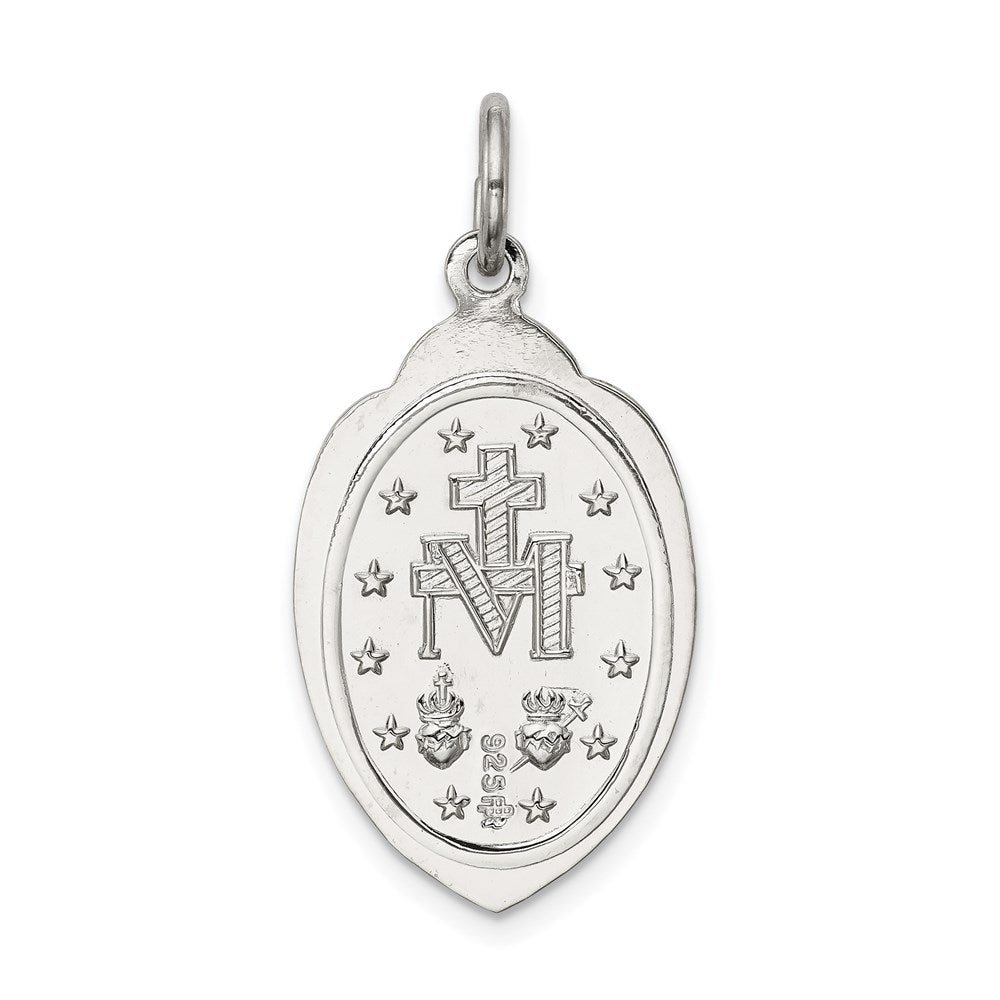 Sterlingsilber Wundertätig Medaille