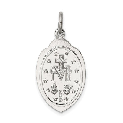 Sterlingsilber Wundertätig Medaille