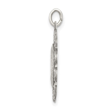 Sterlingsilber Antikisiert Wundertätig Medaille