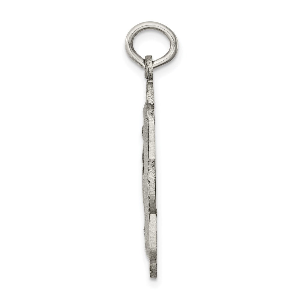 Sterlingsilber Antikisiert Wundertätig Medaille
