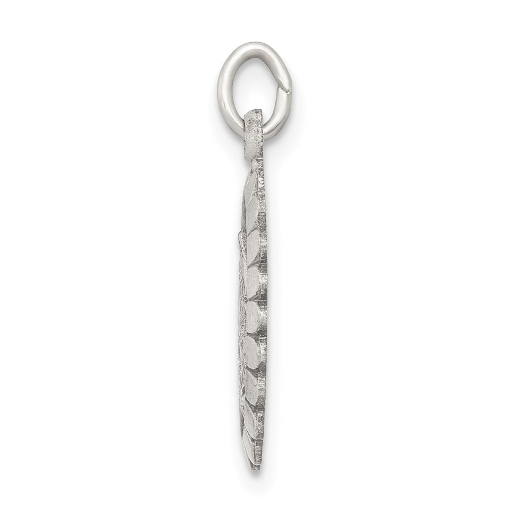 Sterlingsilber Antikisiert Wundertätig Medaille