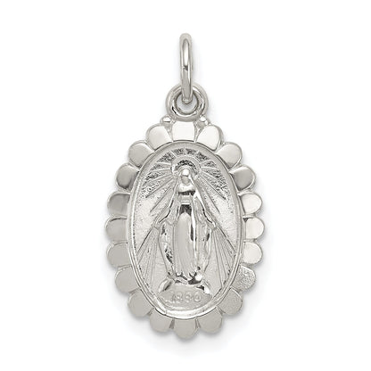 Sterlingsilber Wundertätig Medaille