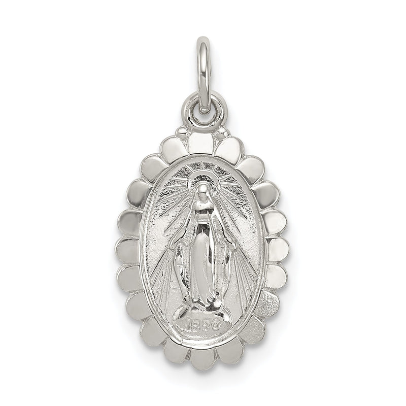 Sterlingsilber Wundertätig Medaille
