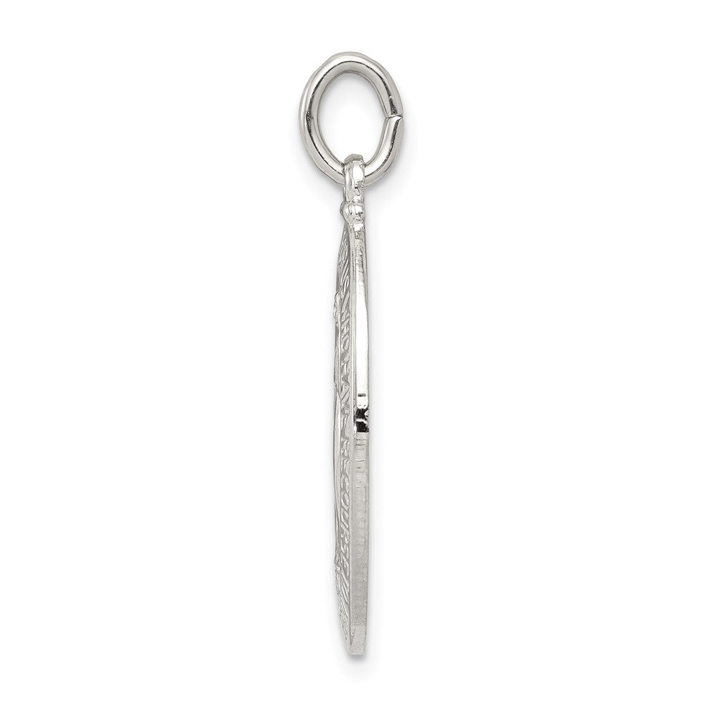 Sterlingsilber Wundertätig Medaille