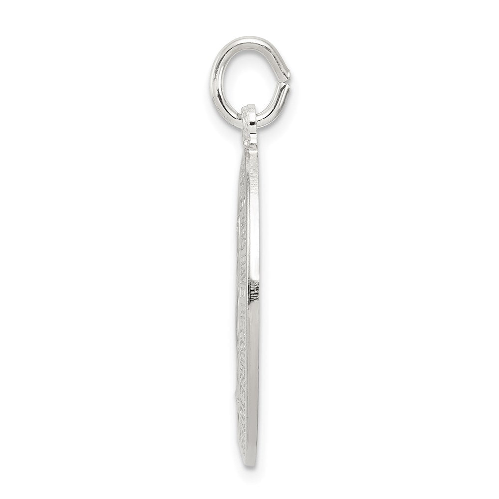 Sterlingsilber Wundertätig Medaille
