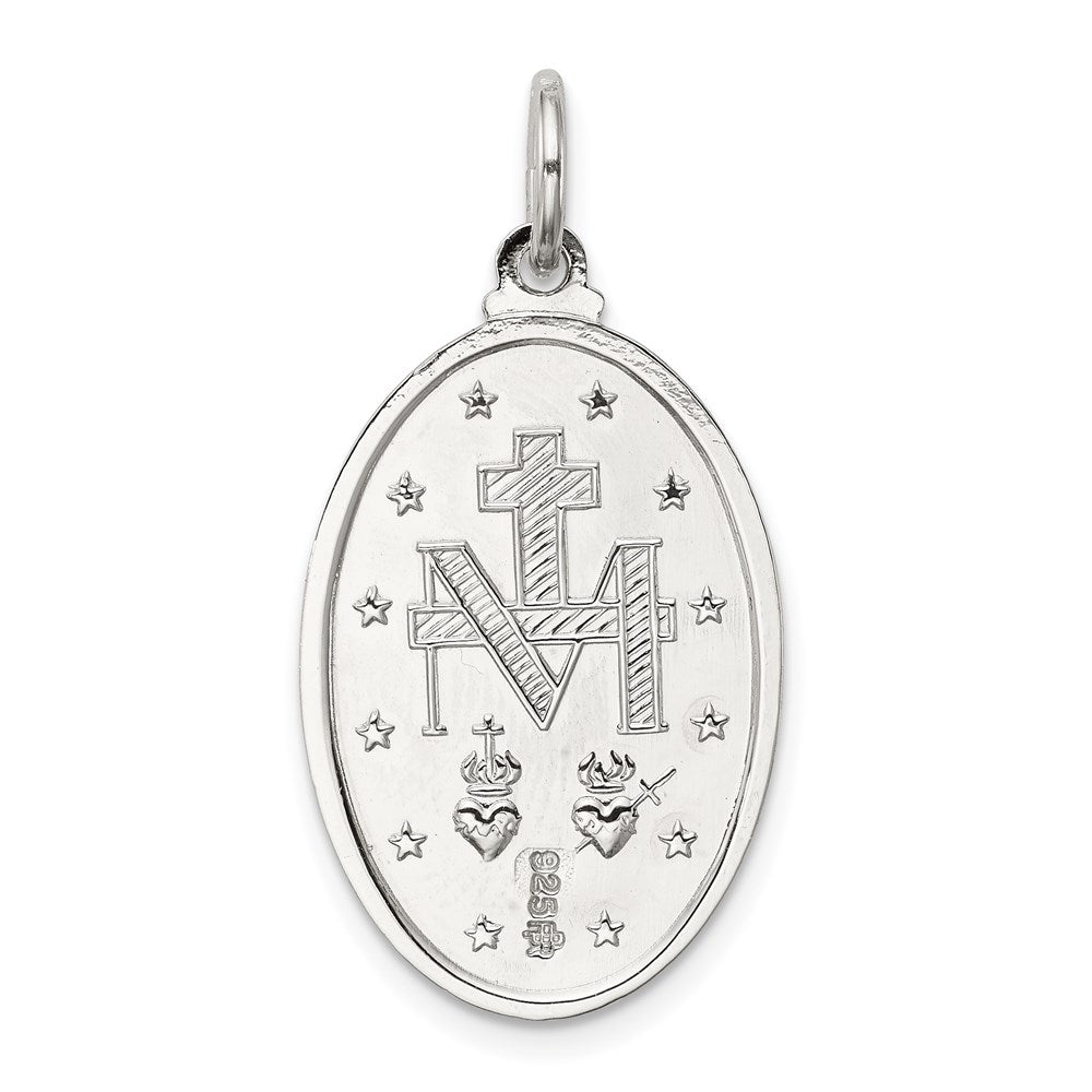 Sterlingsilber Wundertätig Medaille