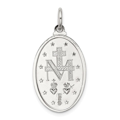 Sterlingsilber Wundertätig Medaille