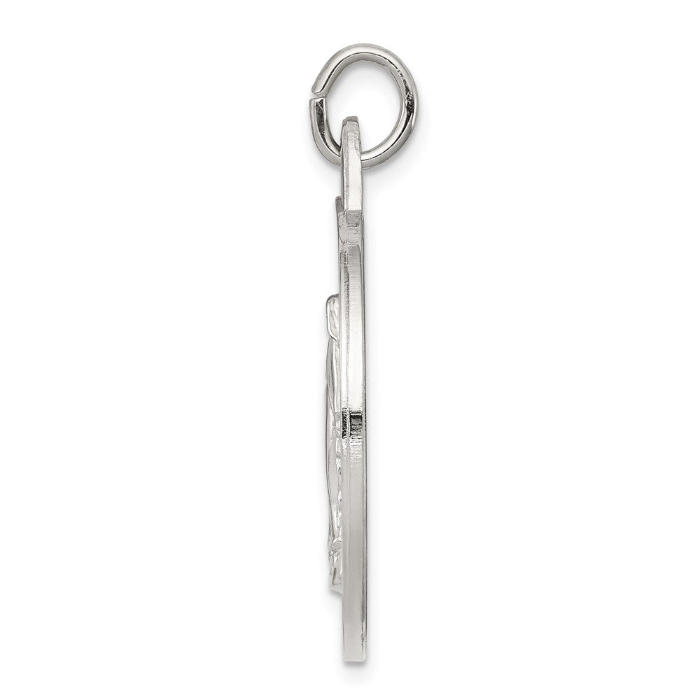 Sterlingsilber Wundertätig Medaille