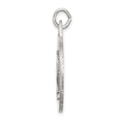 Sterlingsilber Antikisiert Wundertätig Medaille