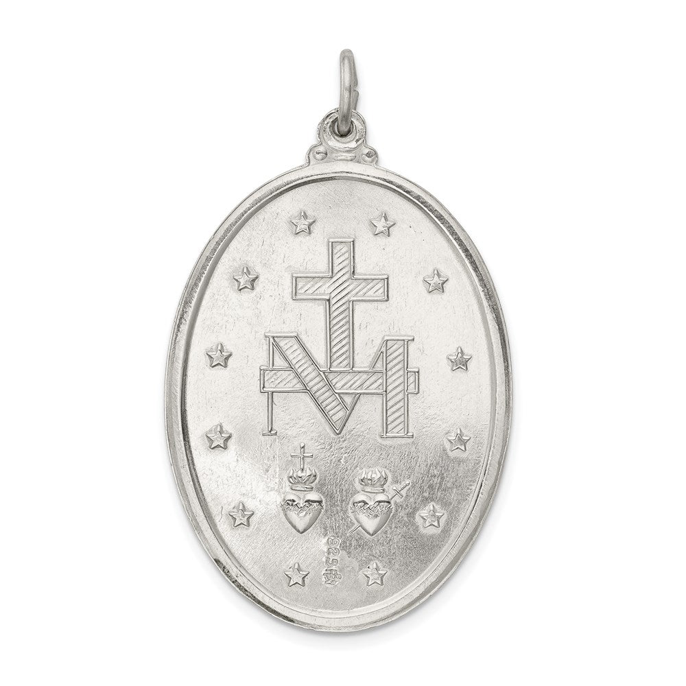 Sterlingsilber Wundertätig Medaille