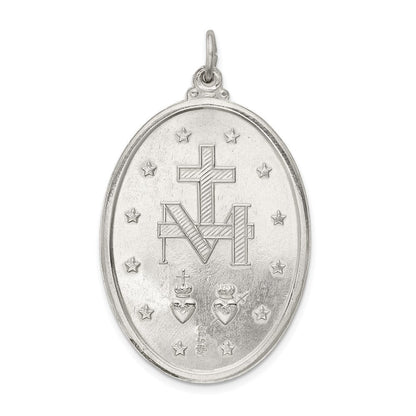 Sterlingsilber Wundertätig Medaille
