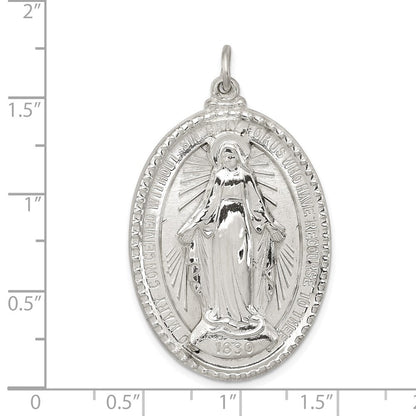 Sterlingsilber Wundertätig Medaille