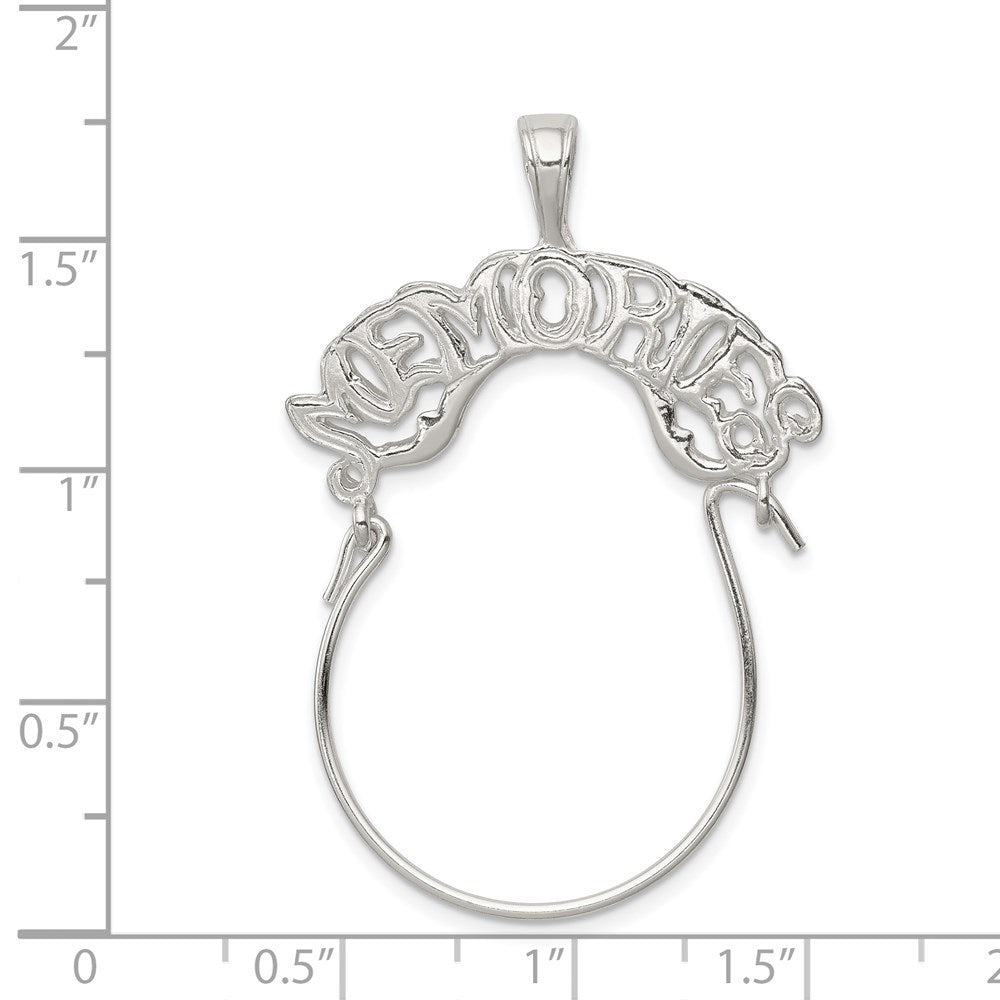 Sterlingsilber Memories Charm Halter