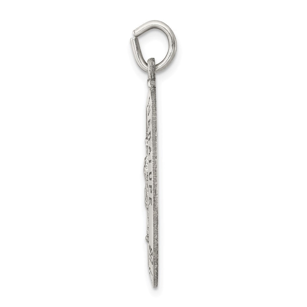 Sterlingsilber Antikisiert Our Damen Of Guadalupe Medaille