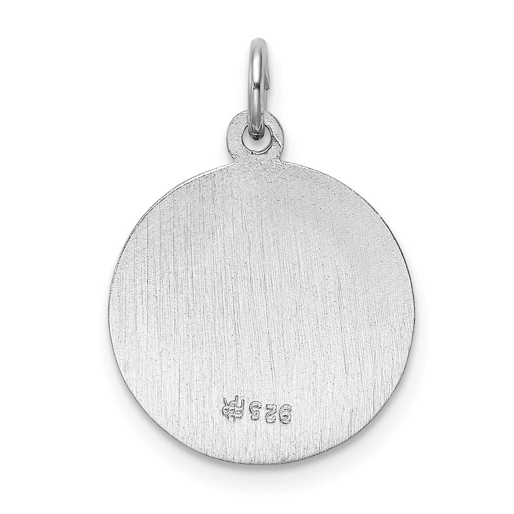 Sterlingsilber Rhodiniert Our Damen Of Guadalupe Medaille