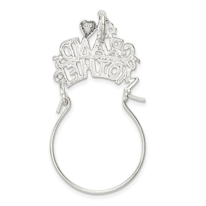 Sterlingsilber #1 Großmutter Charm Halter