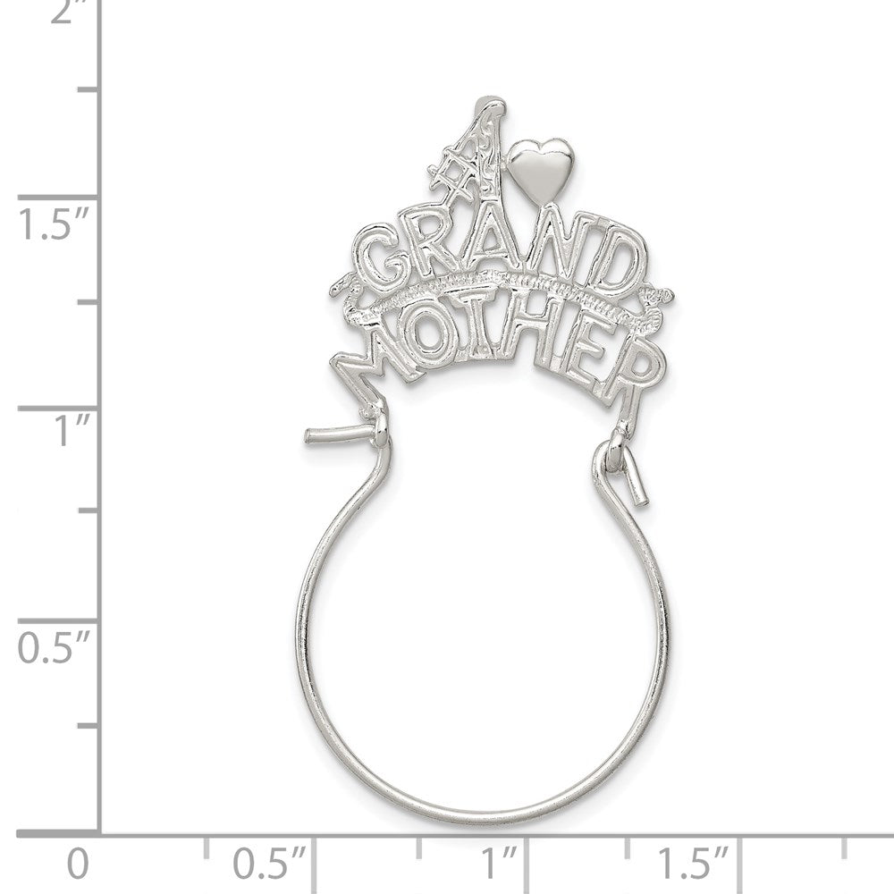 Sterlingsilber #1 Großmutter Charm Halter