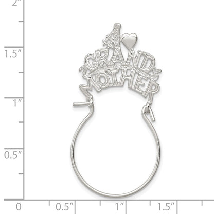 Sterlingsilber #1 Großmutter Charm Halter