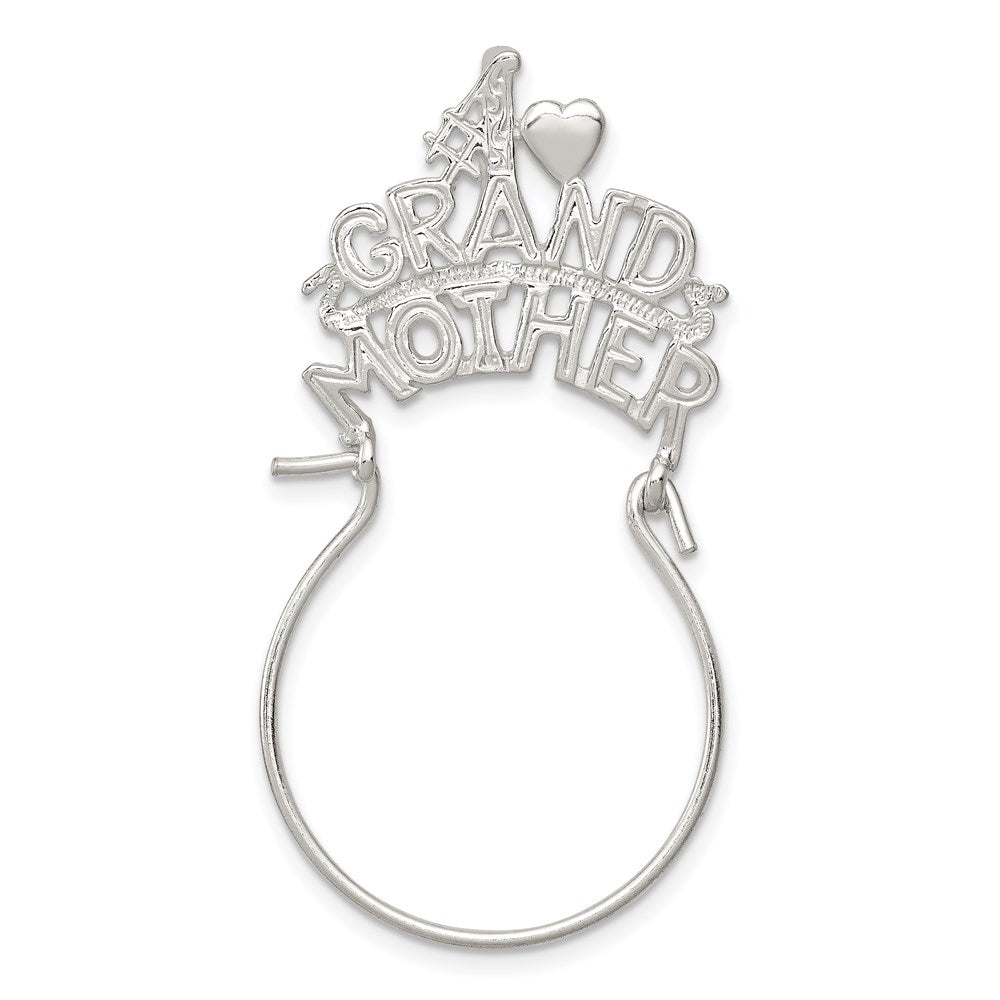 Sterlingsilber #1 Großmutter Charm Halter
