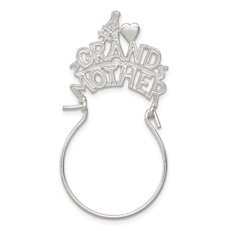 Sterlingsilber #1 Großmutter Charm Halter
