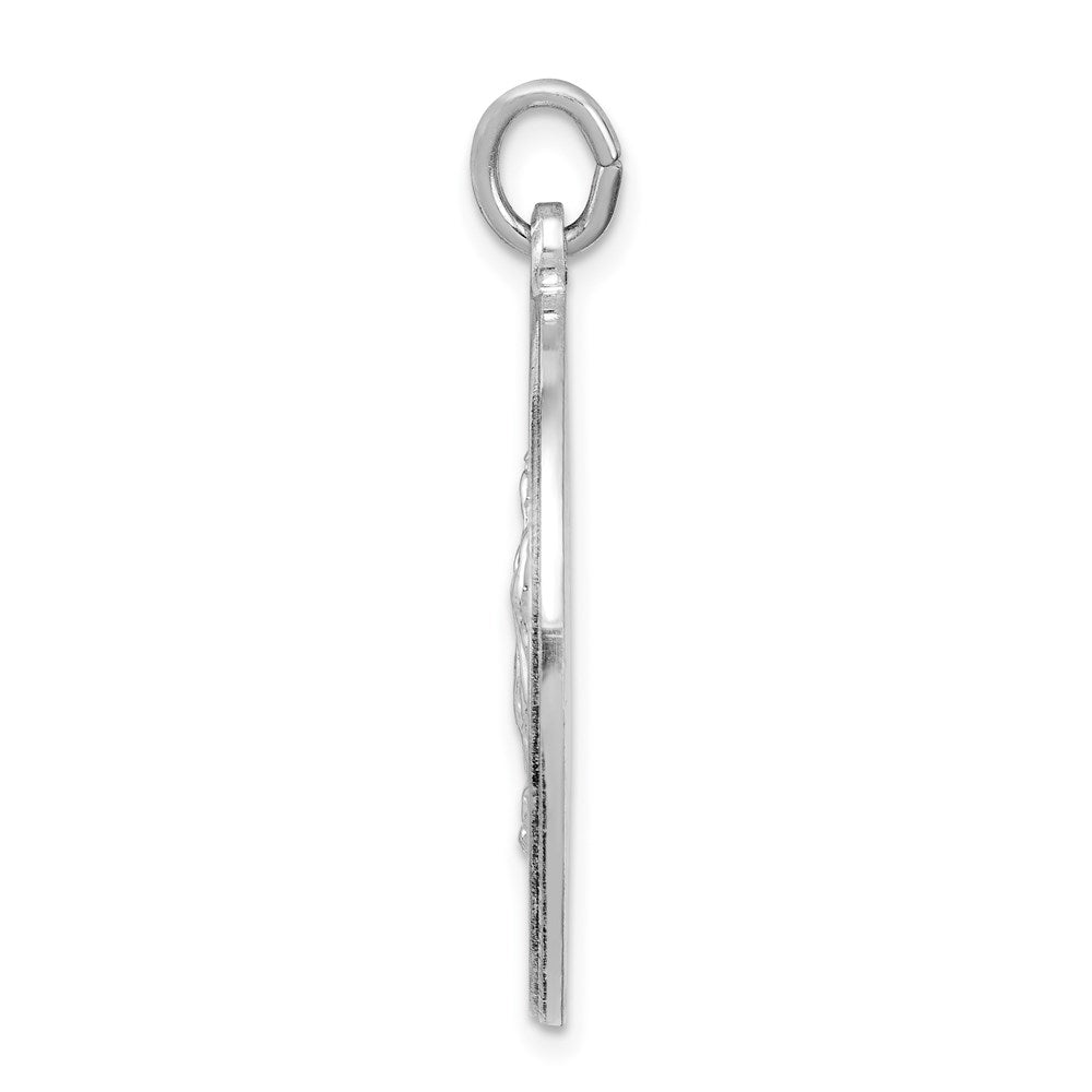 Sterlingsilber Rhodiniert Our Damen Of Guadalupe Medaille