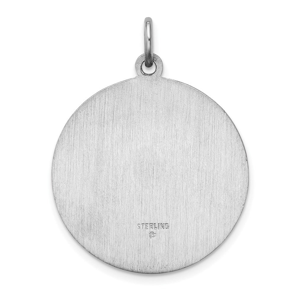 Sterlingsilber Rhodiniert Our Damen Of Guadalupe Medaille