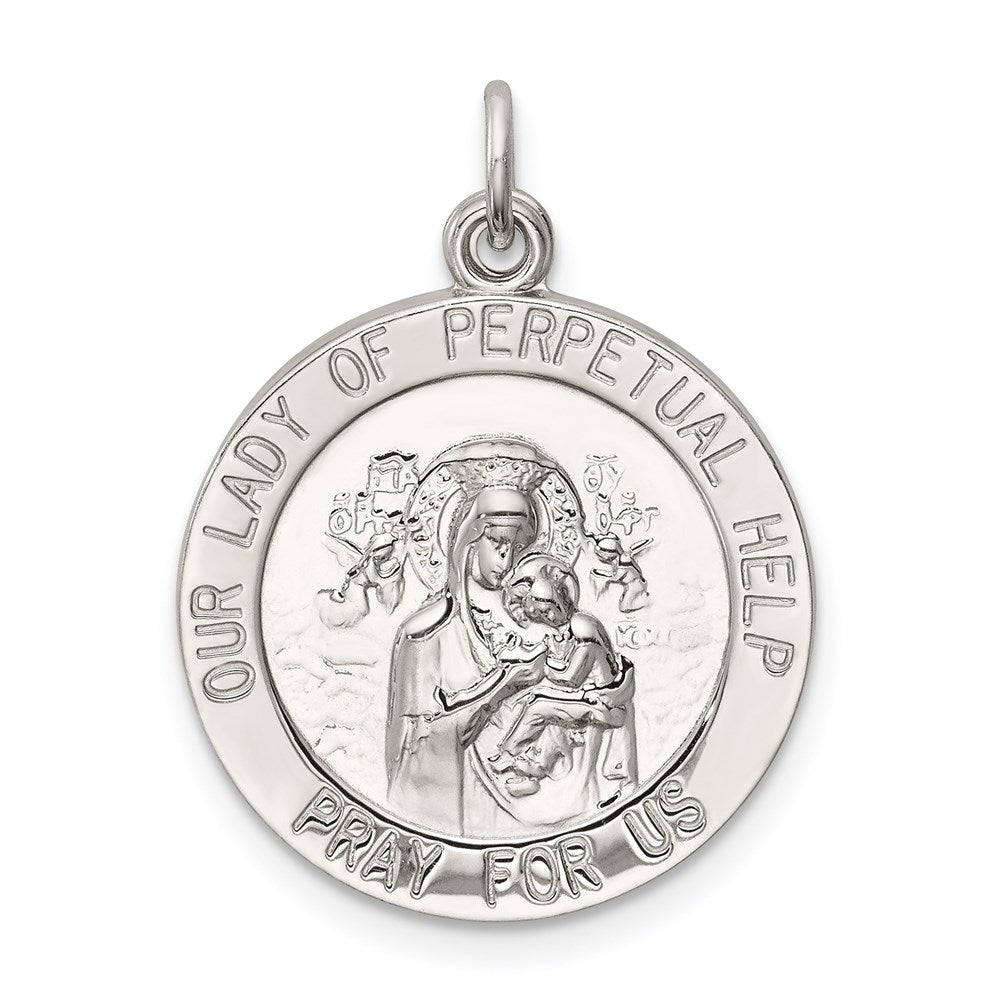 Sterlingsilber Our Damen Of Perpetual Help Medaille
