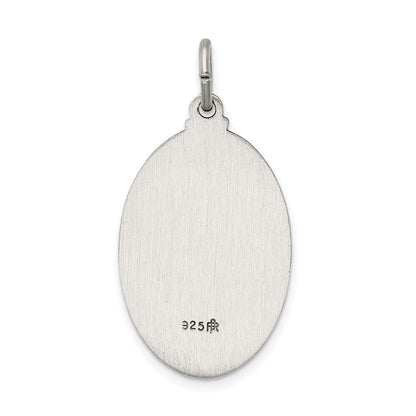 Sterlingsilber Antikisiert Our Damen Of Fassung Carmel Medaille