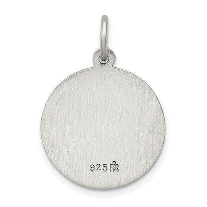 Sterlingsilber Antikisiert Our Damen Of Perpetual Help Rund Medaille