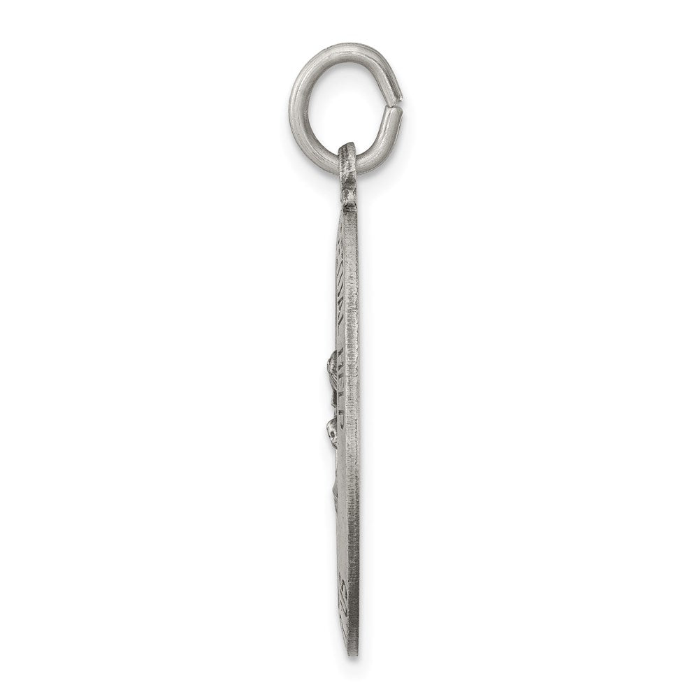 Sterlingsilber Antikisiert Our Damen Of Perpetual Help Medaille