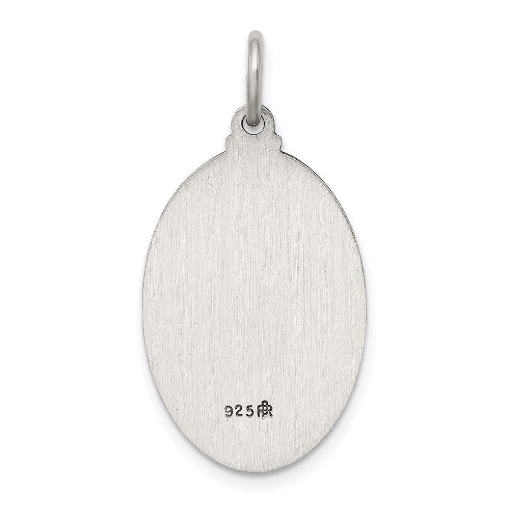 Sterlingsilber Antikisiert Our Damen Of Perpetual Help Medaille