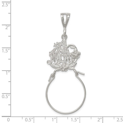 Sterlingsilber #1 Mama Charm Halter