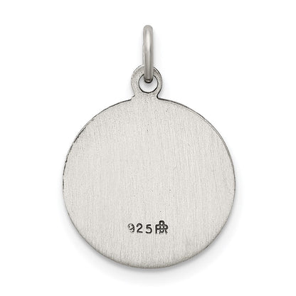 Sterlingsilber Antikisiert Our Damen Of Fatima Medaille