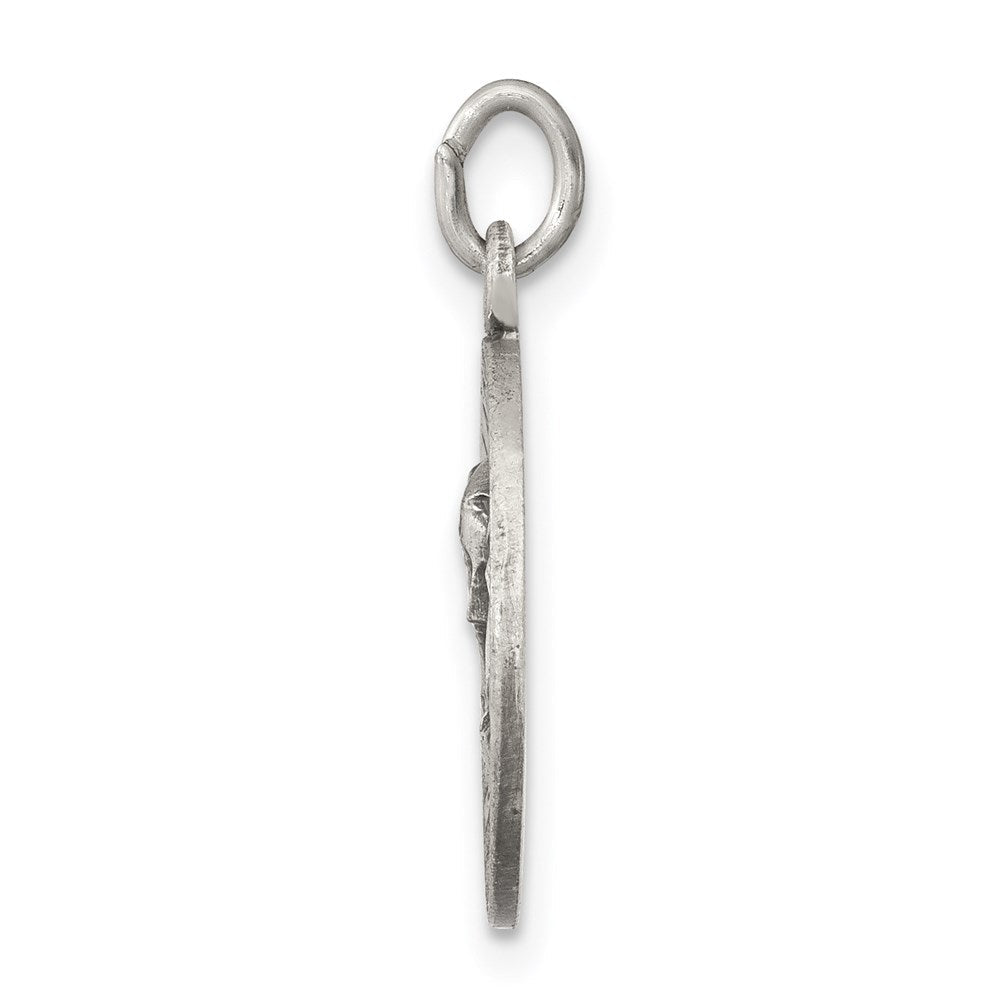 Sterlingsilber Antikisiert Our Damen Of Sorrows Medaille