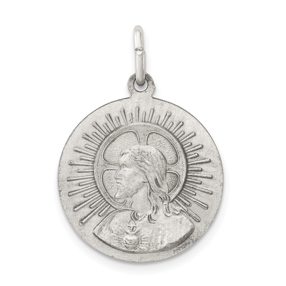 Sterlingsilber Antikisiert Matka Boska Medaille