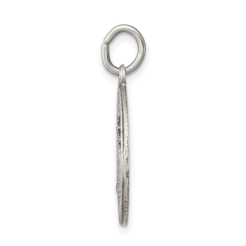 Sterlingsilber Antikisiert Our Damen Of Loreto Medaille