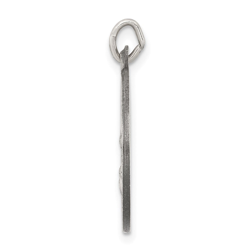 Sterlingsilber Antikisiert Our Damen Of The Assumption Medaille