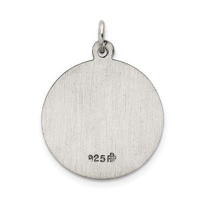 Sterlingsilber Antikisiert Our Damen Of The Assumption Medaille